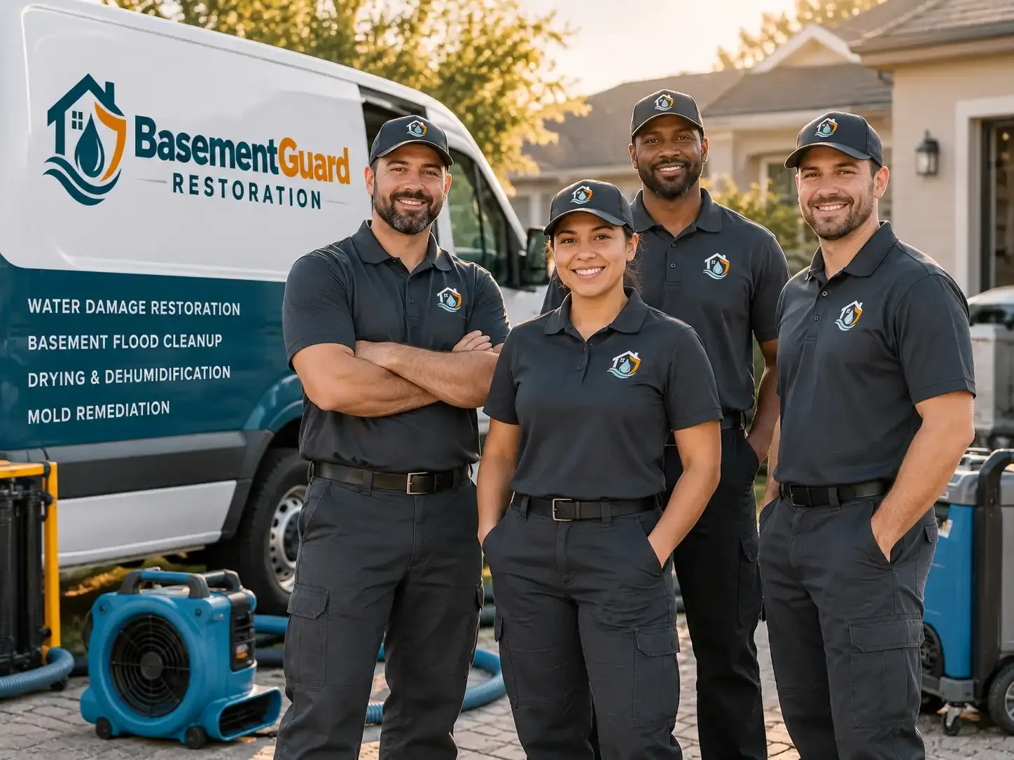 Basement Water Damage Restoration company in What Cheer, IA